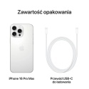Apple iPhone 16 Pro Max 1TB 6,9" 48Mpix Tytan biały