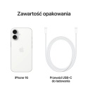 Smartfon APPLE iPhone 16 5G 256GB 6.1" Biały